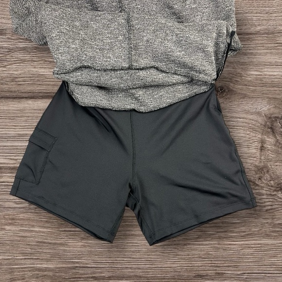 BetaBrand Ponte Knit Skort Skirt Heathered Charcoal Extra Small - Picture 9 of 13